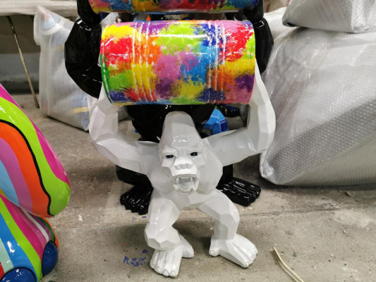 Gorilla Designer Figure Statue Modern Figures Statues Decoration Decoration Garden new