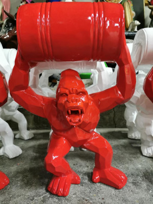 Statues decoration decoration gorilla garden new designer figure statue modern figures