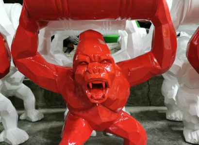 Designer Figure Statue Modern Figures Statues Decoration Decoration Gorilla Garden new