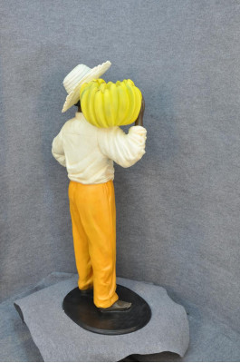Cuban Farmer Sculpture Figure Sculptures Black Decoration Statue Figures