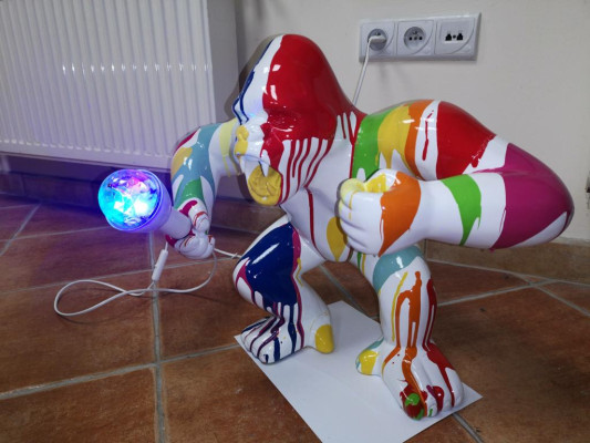 Statues decoration decoration gorilla garden new designer figure statue modern figures