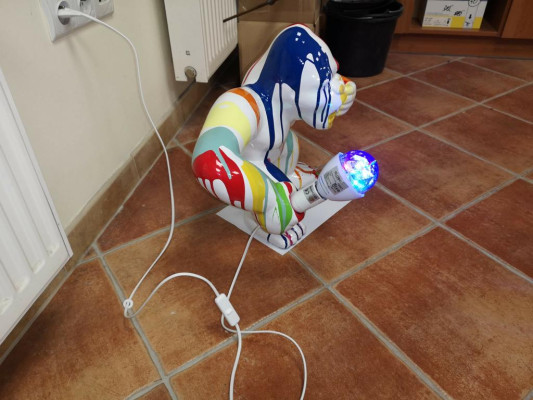 Figures Design Figure Statue Sculpture Gorilla Abstract Patio Decoration Decoration