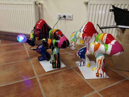 Statues decoration decoration gorilla garden new designer figure statue modern figures