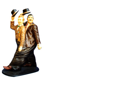 Design figure twins statue sculpture figures sculptures decoration decoration 5370