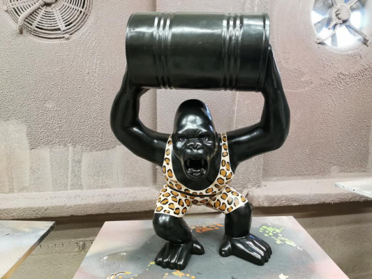 Designer Figure Statue Modern Figures Statues Decoration Decoration Gorilla Garden new