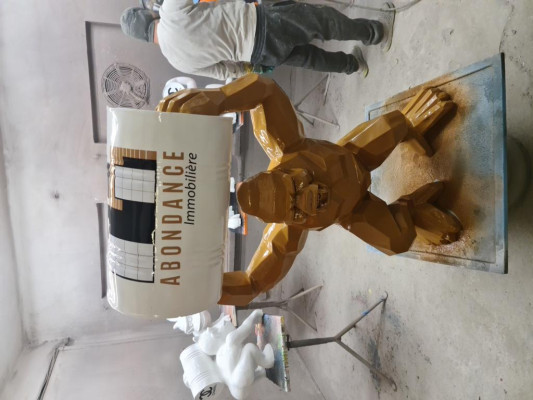 Designer Figure Statue Modern Figures Statues Decoration Decoration Gorilla Garden new