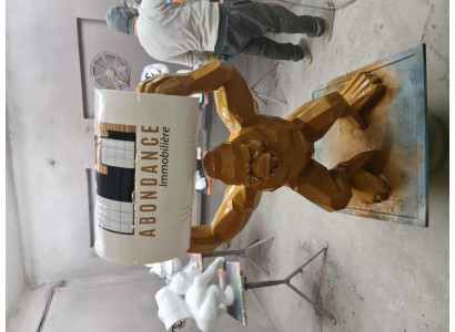 Designer Figure Statue Modern Figures Statues Decoration Decoration Gorilla Garden new