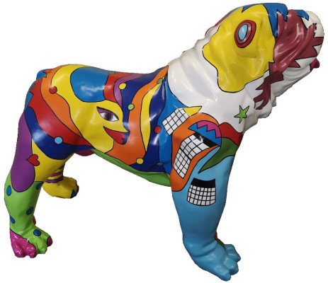Abstract dog design home decoration sculptures statues figures decoration