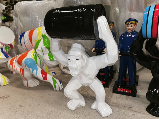 Designer Figure Statue Modern Figures Statues Decoration Decoration Gorilla Garden new