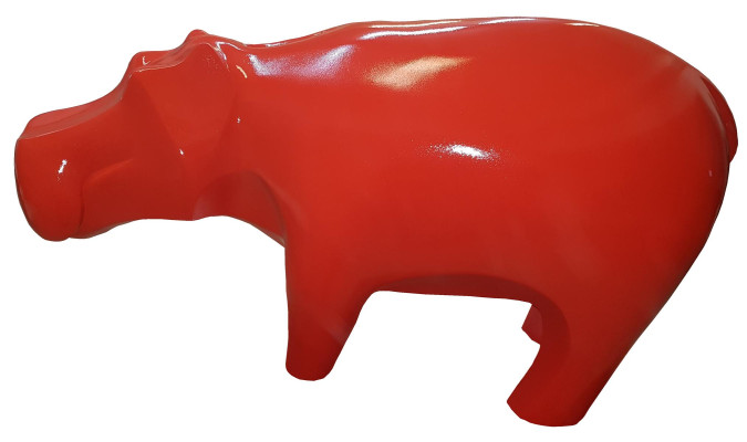 Hippo decorative statue sculpture abstract sculpture figures sculptures decoration
