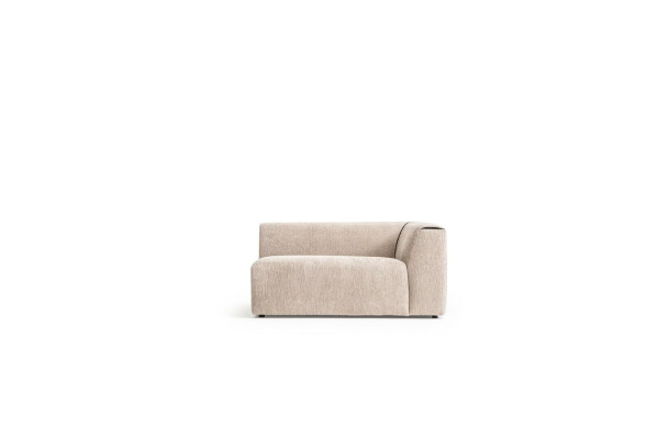 Corner sofa Beige L-shape Living landscape Corner sofa Sofa Modern couch