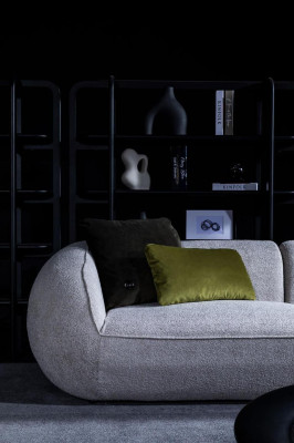 Gray sofa set three seater armchair suite upholstered furniture luxury design