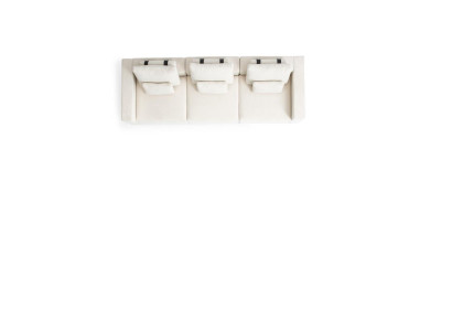 White Four Seater Luxury Upholstery Four Seater Textile Living room furniture Desig