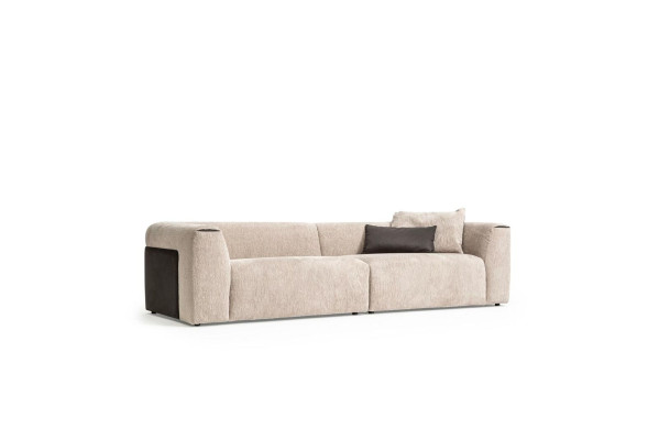 Modern Sofa Luxury Textile Living room Upholstered Sofa Couch 3 Seater Design