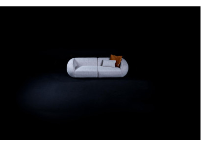Designer Sofa Couch 3 Seater Upholstered furniture Couches Furniture Textile Fabric