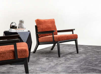 Armchair 1Seater Textile Living room Luxury Upholstery Seater new Modern Design