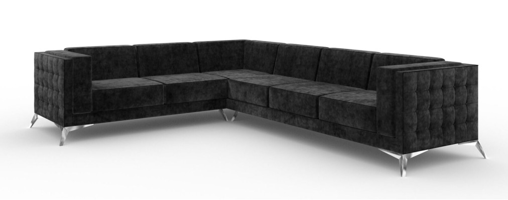 Corner sofa Chesterfield Sofa Upholstered Set Couch Living landscape L-shape Design new