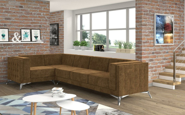 Corner sofa Upholstery Suite Living landscape L-shape Sofa Designer Couch Sofas