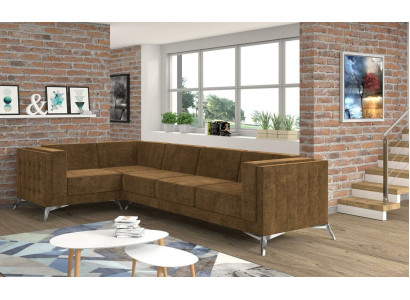 Corner sofa Upholstery Suite Living landscape L-shape Sofa Designer Couch Sofas
