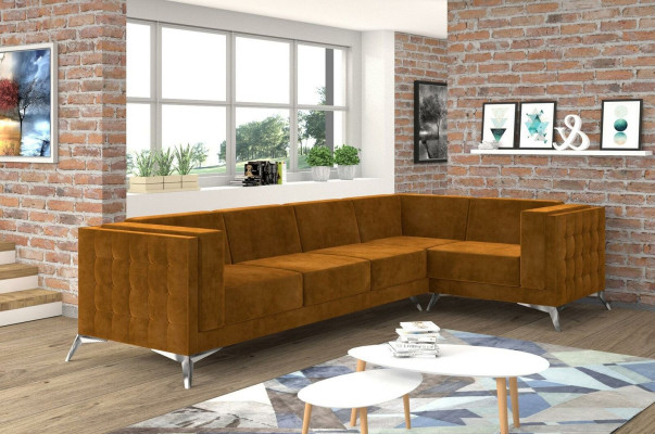 Textile sofa Couch Living landscape Suite Design Modern Sofa Corner sofa