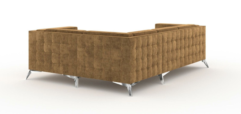 Fabric L-shape Couch Living landscape Corner sofa Suite Modern Design Sofa