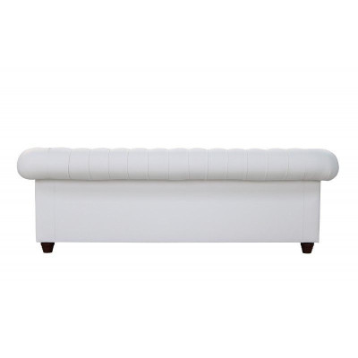 Chesterfield 3+1 Leather Sofa Sofa bed Bed function Leather Couch Sofa set Sofa