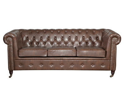 Designer Chesterfield Sofa set Sofa Couch Upholstery Set 3+2+1 Seater