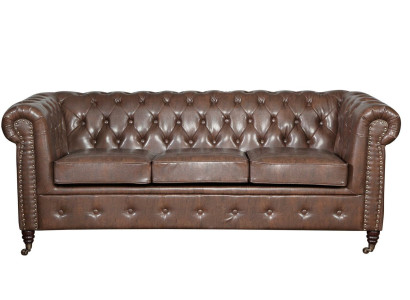 Designer Chesterfield Sofa set Sofa Couch Upholstery Set 3+2+1 Seater