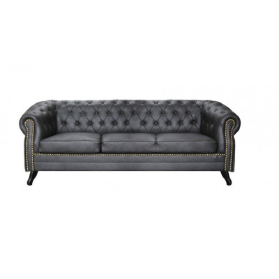 Chesterfield Sofa set Sofa 3+1+1 Couch Upholstery Set Sofas Couches Leather Fabric