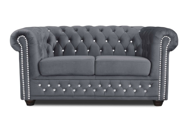 Chesterfield Sofa set 2+1 Seater Design Couch Upholstery Sofa Suite Set new