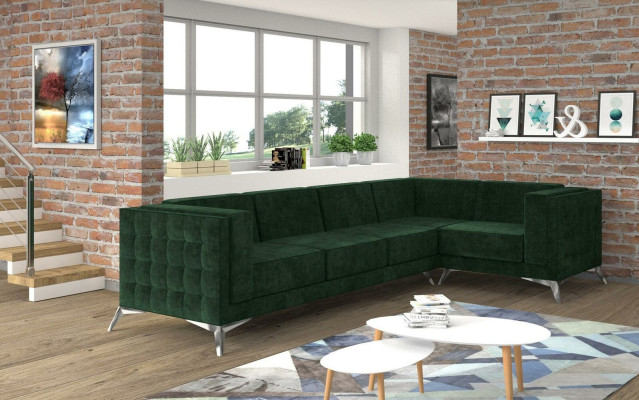 Corner sofa sofa couch upholstery L-shape living landscape seating set decorative sofas