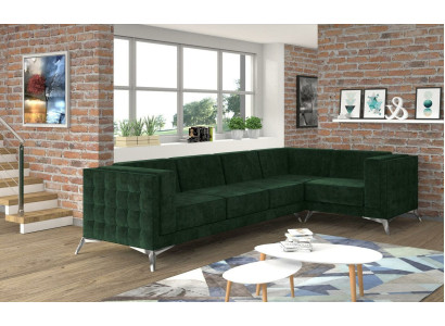 Corner sofa sofa couch upholstery L-shape living landscape seating set decorative sofas