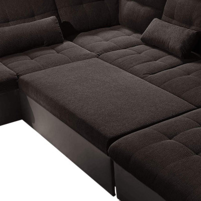 Living landscape Multifunction Couch Corner sofa U-shape Bed function Sleep