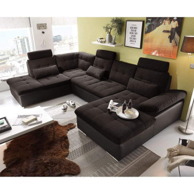 Living landscape Multifunction Couch Corner sofa U-shape Bed function Sleep