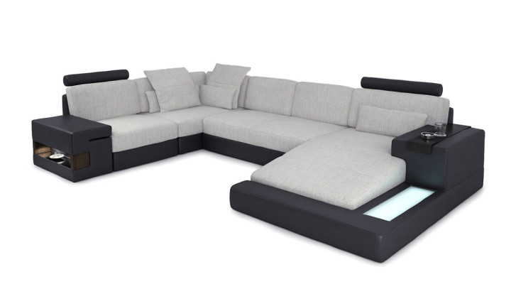Modern Corner sofa Couch Designsofa Upholstery U-shape Suite Corner sofa Ledesofa new