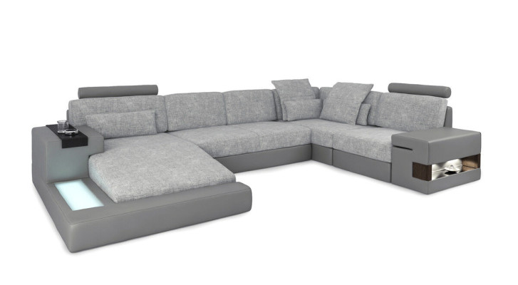 Modern Corner sofa Couch Designsofa Upholstery U-shape Suite Corner sofa Ledesofa new