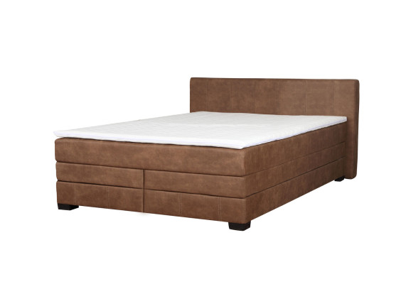 Vintage Boxspring Beds Upholstered bed Bed Wooden bed Double Hotel Marriage bed