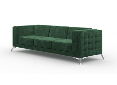 Three Seater 3 Seater Couch Upholstery Sofa Textile Fabric Chesterfield Couch Suite