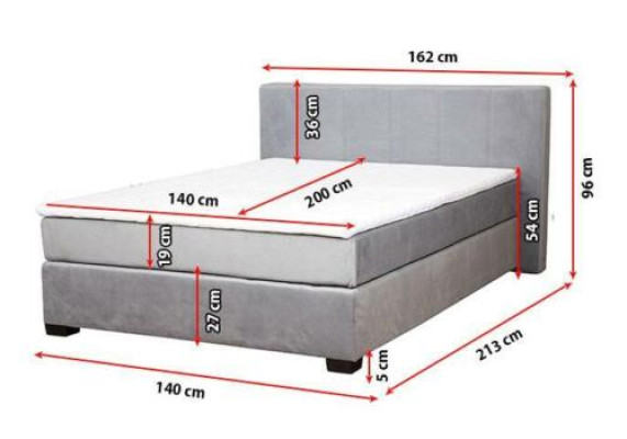 Designer Upholstered bed Bed Beds Textile bed Double bed Marriage bed Box spring