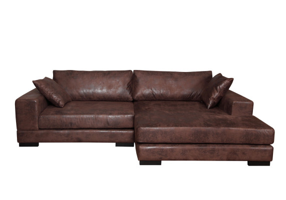 Big Sofa Couch Corner sofa Vintage xxl Upholstery Corner Suite Living landscape