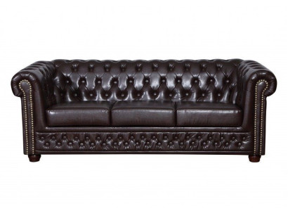 Chesterfield Sofa set Sofa Upholstery Design Leather Fabric Sets 3+2 Couch