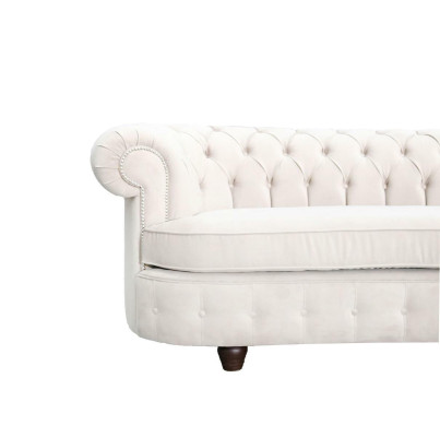 Chesterfield 3 Seater Designer Upholstery Couch Sofa Sofas Couches Textile Fabric new