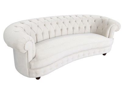 Chesterfield 3 Seater Designer Upholstery Couch Sofa Sofas Couches Textile Fabric new
