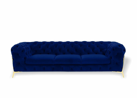 Sofa 3 Seater Design Sofas Upholstery Couches Leather Relax Chesterfield Seat Furniture