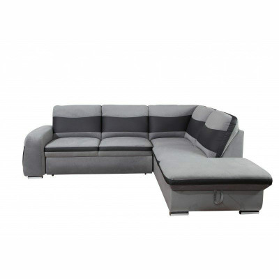 Design Corner sofa Sofa Road II Bed function Couch Upholstery Seat Eck Sofas Sofa bed