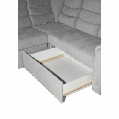 Sofa bed Extendable Couch Fabric Corner Sofa Upholstery Corner Textile Couches Verso