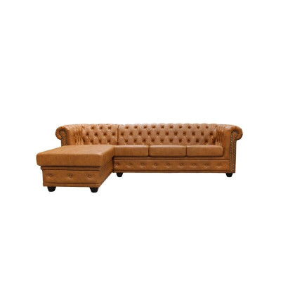 Chesterfield Leather Sofa Sofa Couch Corner sofa Leather Sofa Suite Upholstery Corner Sofas