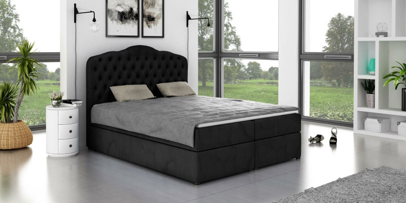 Designer Bed Chesterfield Hotel Beds Double Sleep Room Luxury