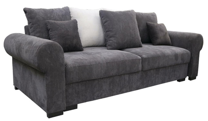 Sofa bed big xxl Lümmel Living room Couch 256cm Bed function Sofa