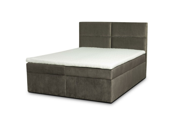 Upholstered bed Design Bed Bedroom Textile Leather Upholstery Hotel Beds Boxspring